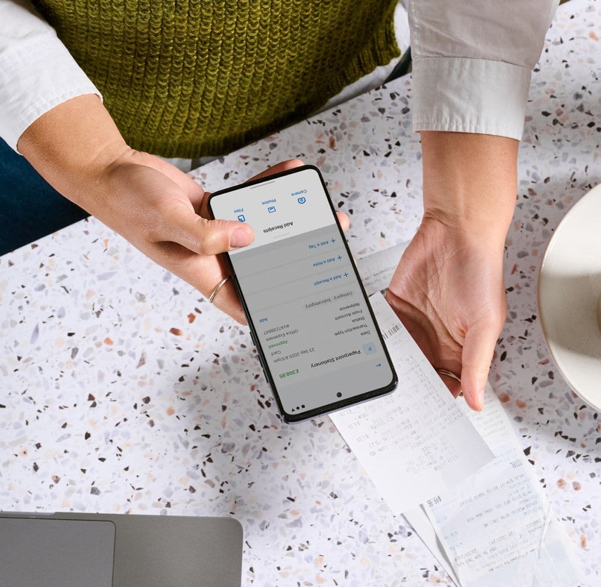 Zeller - Attach Receipts