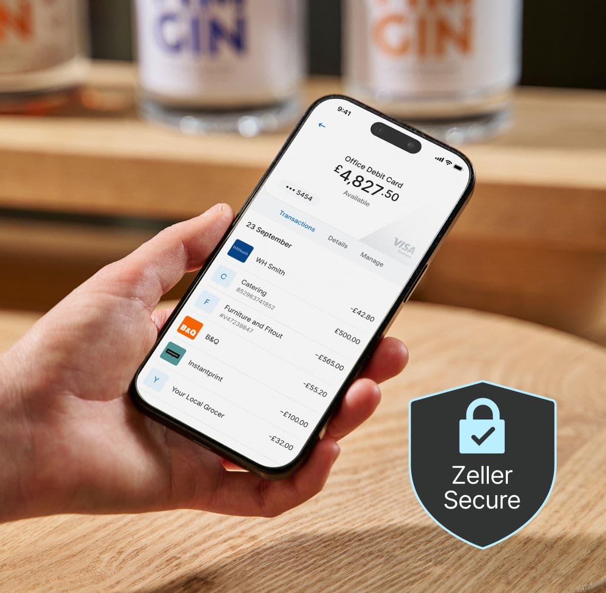 Zeller - Debit Card secure payments
