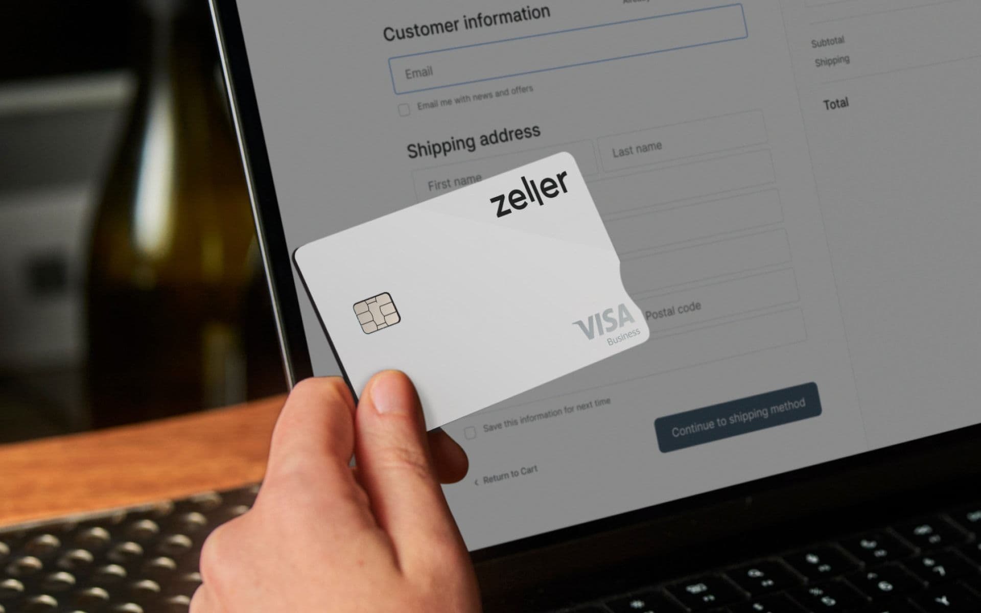 Zeller - Debit Card online payment