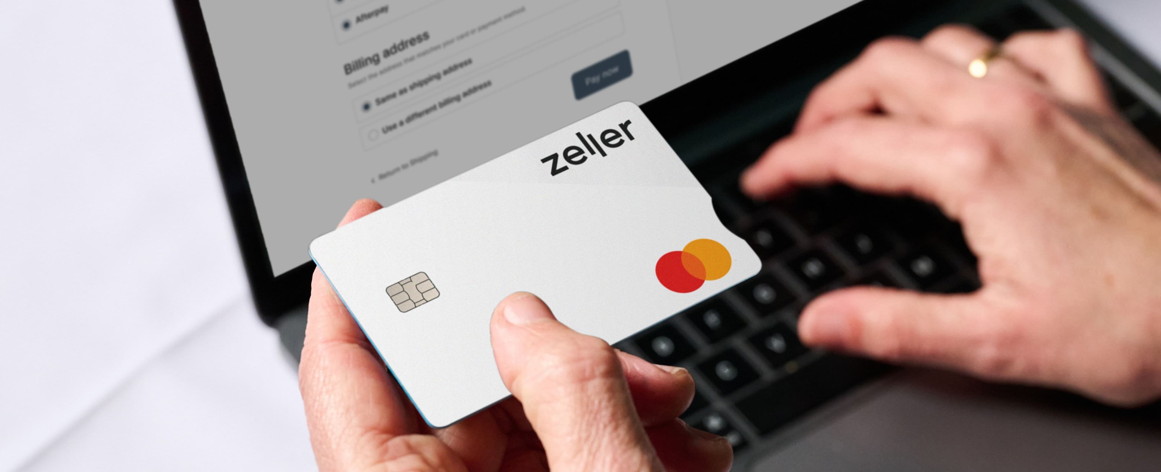 Zeller - Debit MasterCard, white