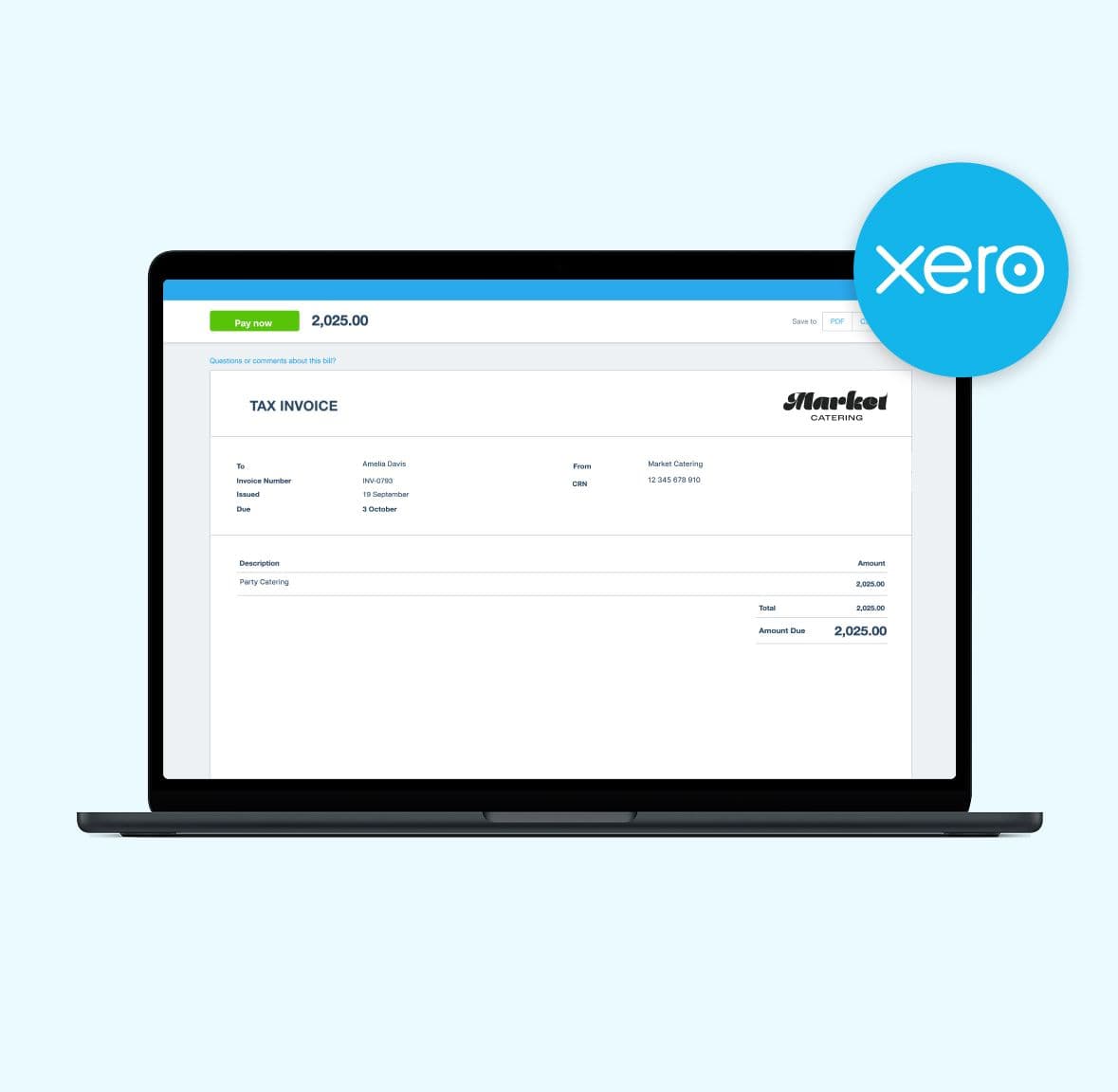Xero Invoice