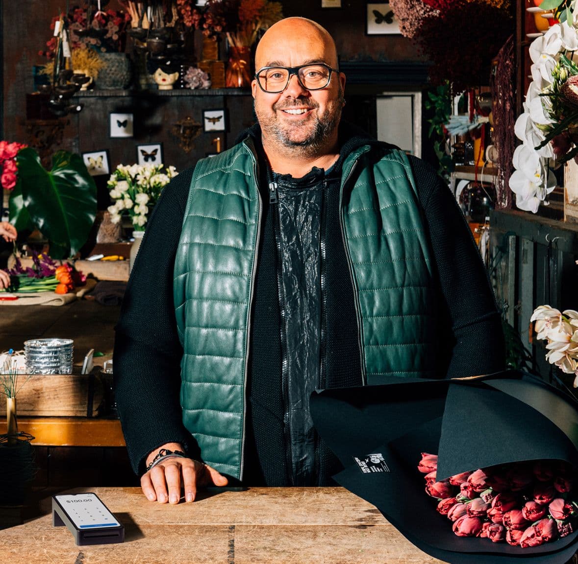 Merchant with Terminal 2