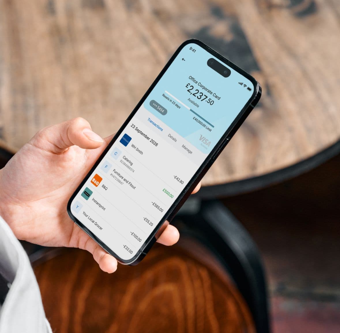 Zeller Expense Card - Digital Wallet