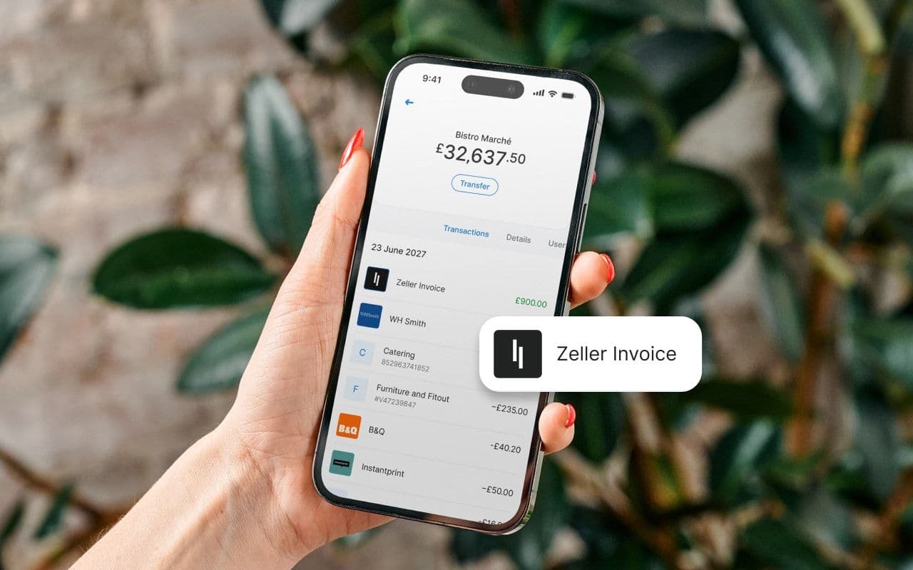 Zeller - Invoices payment on App