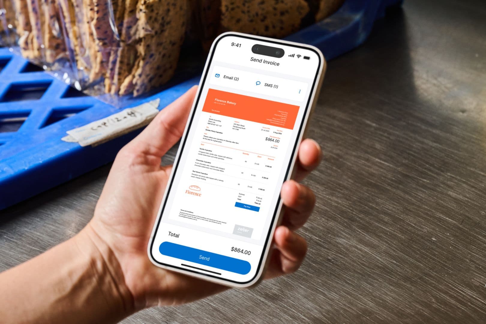 Invoicing with Zeller App