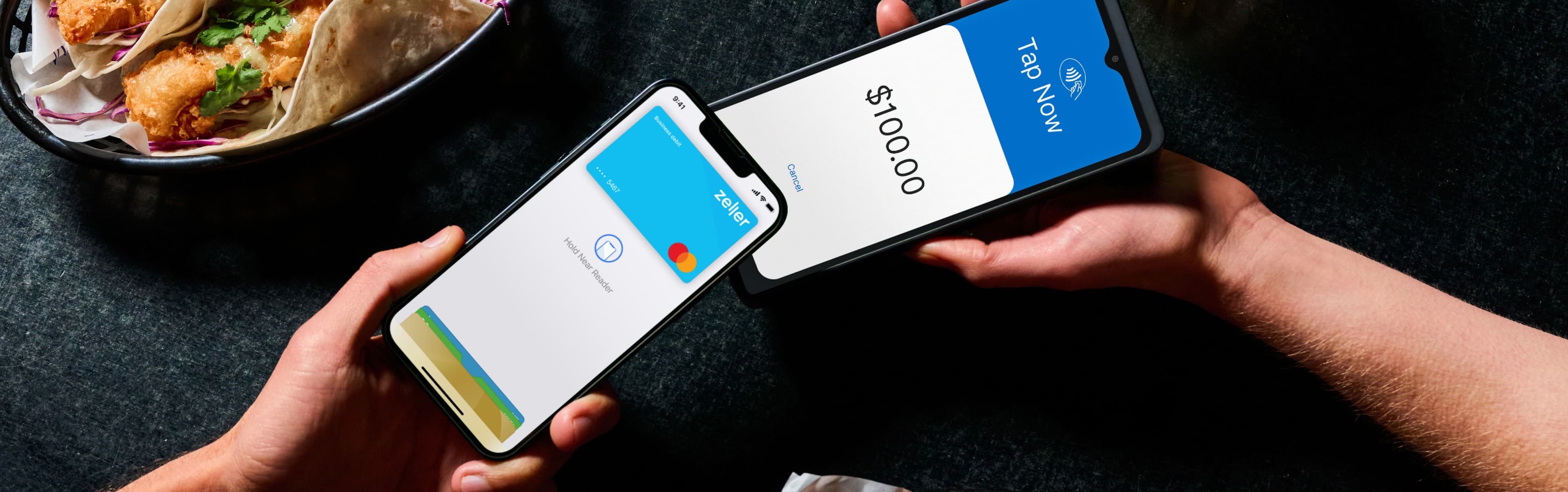 Zeller - Corporate Card in Light Blue