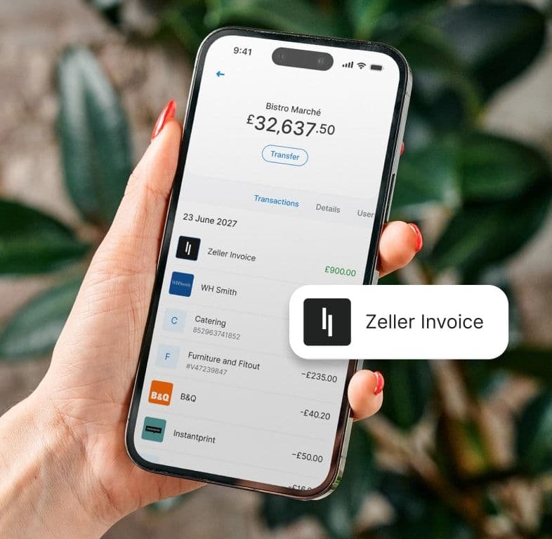 Zeller - Invoices payment on App