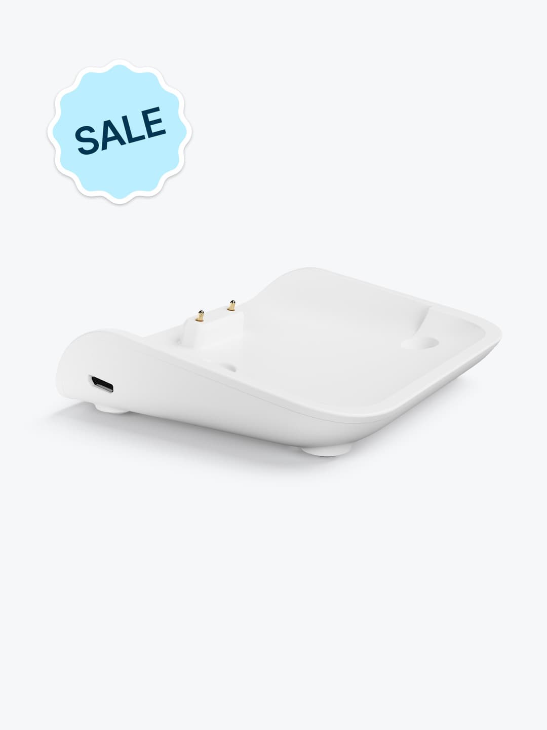 Zeller Charging Dock in White