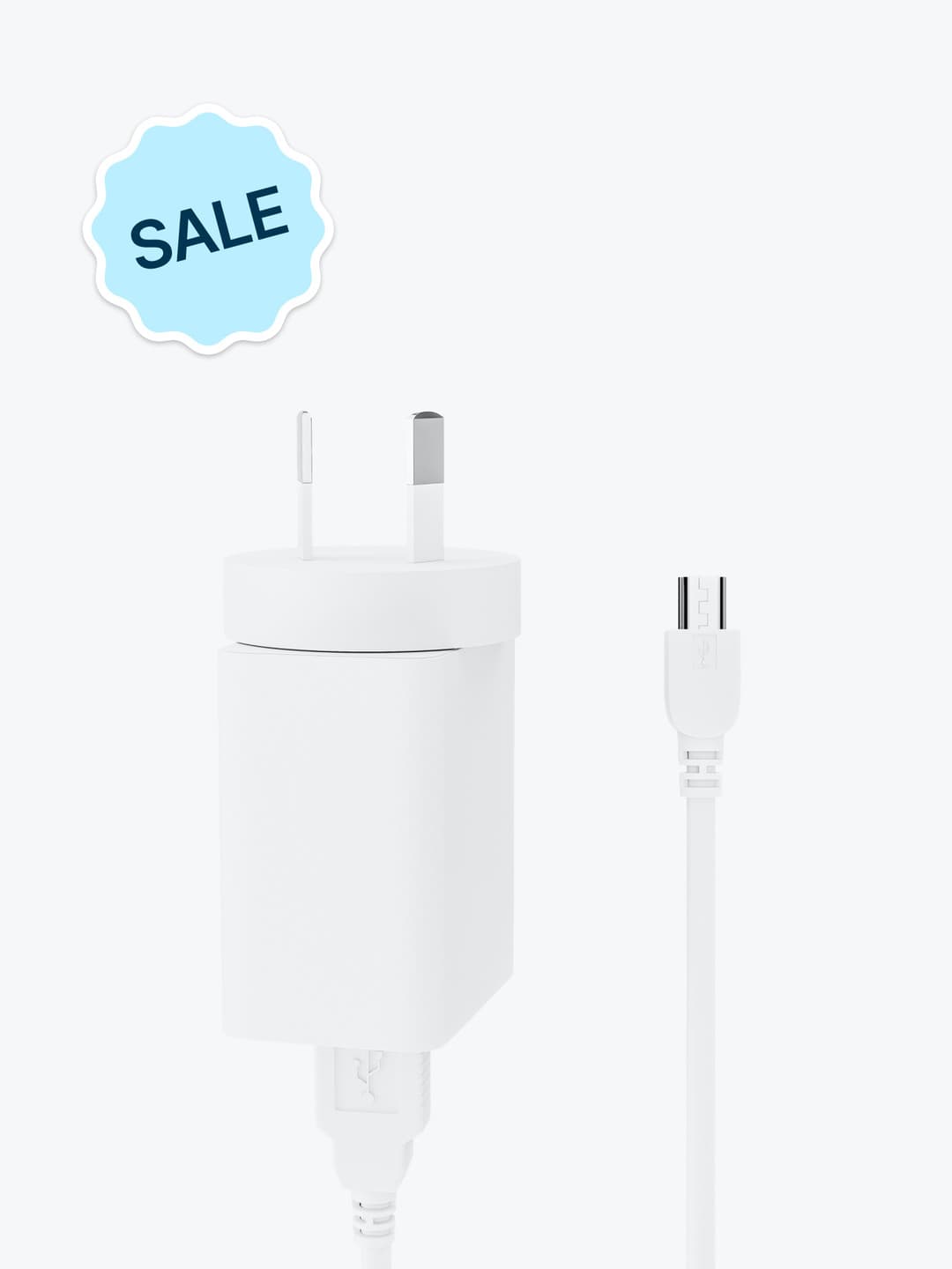 Zeller Replacement Charger for Zeller Terminal in White