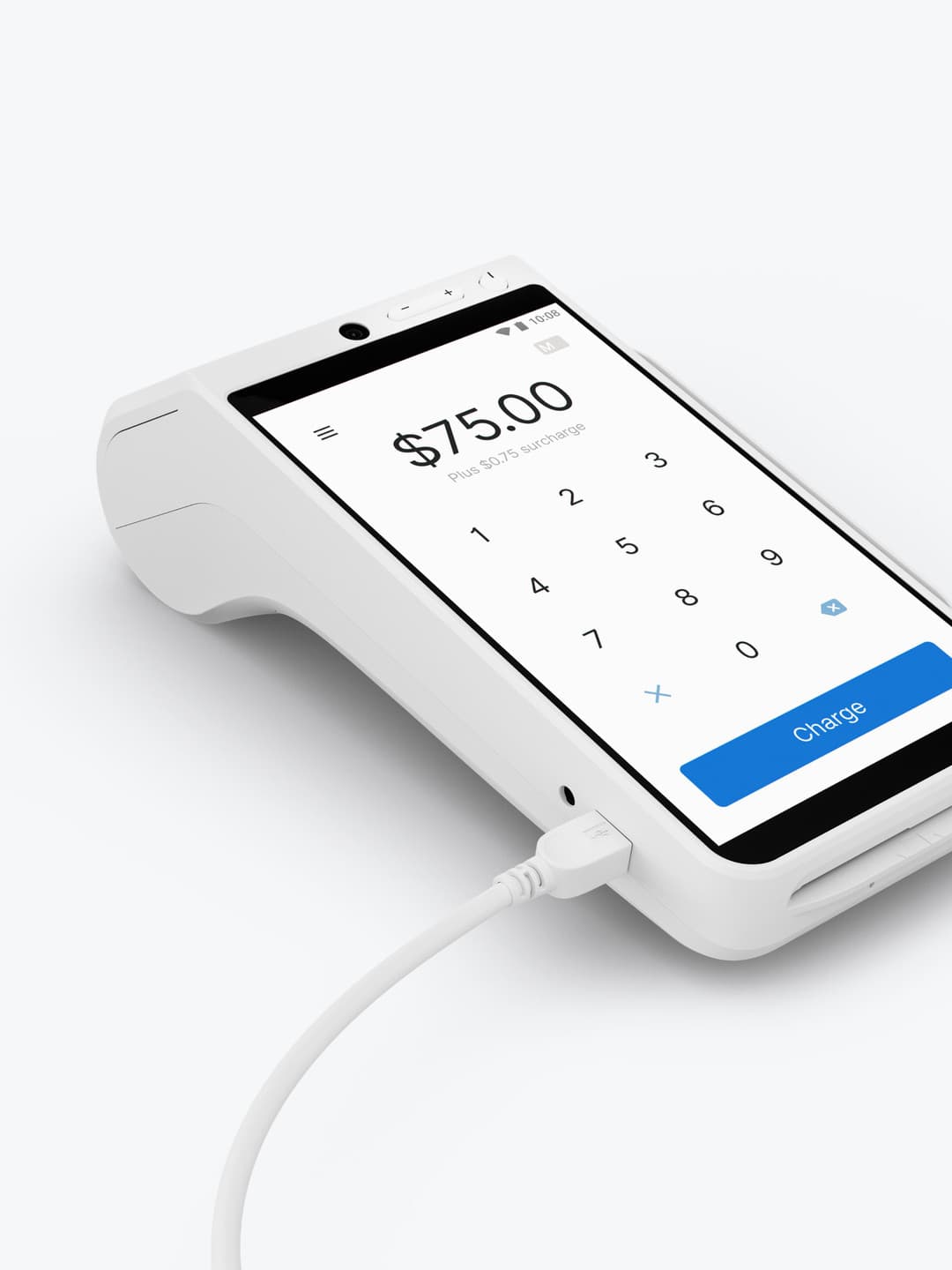 Zeller Replacement Charger for Zeller Terminal in White