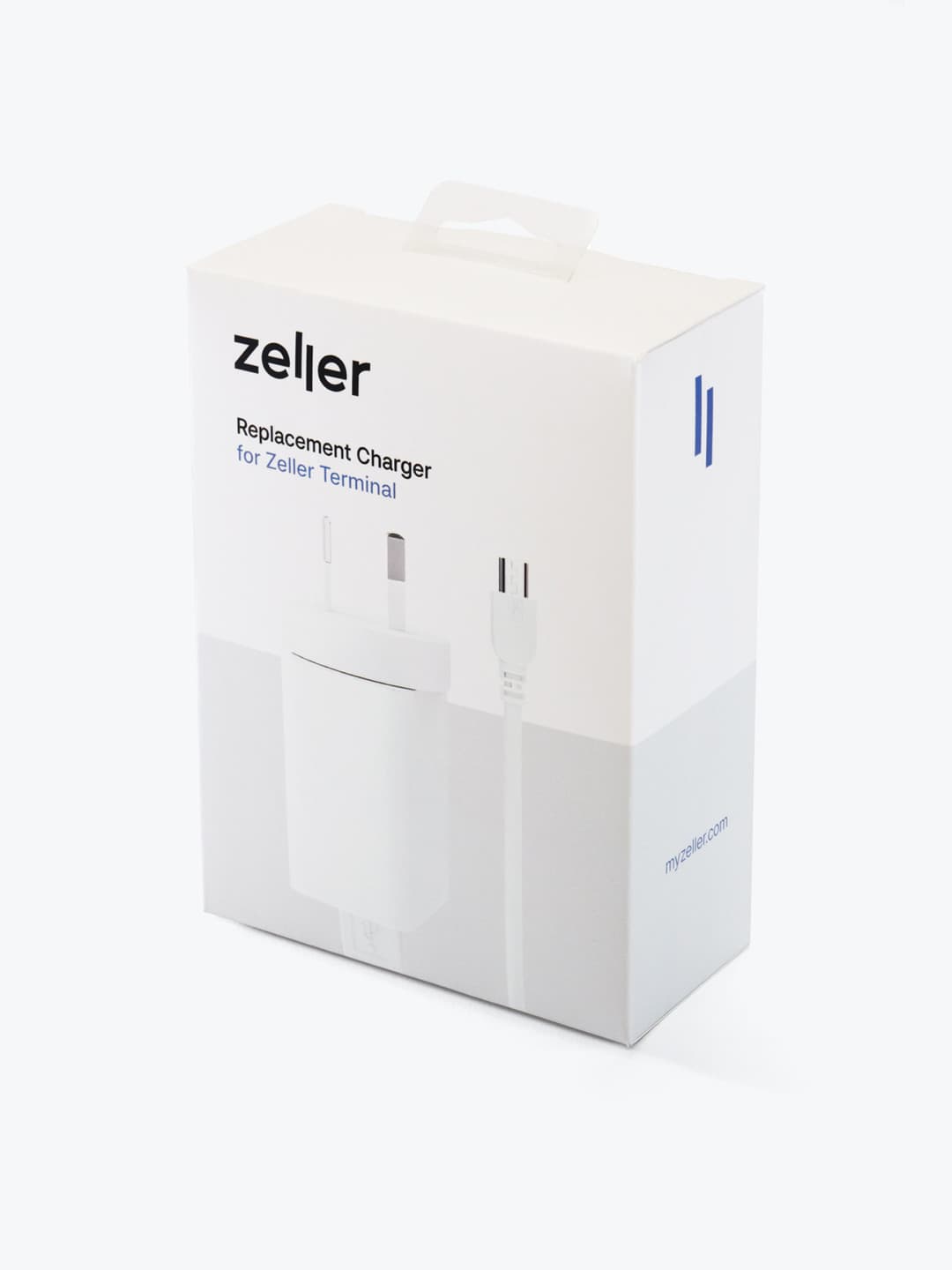 Zeller Replacement Charger for Zeller Terminal in White