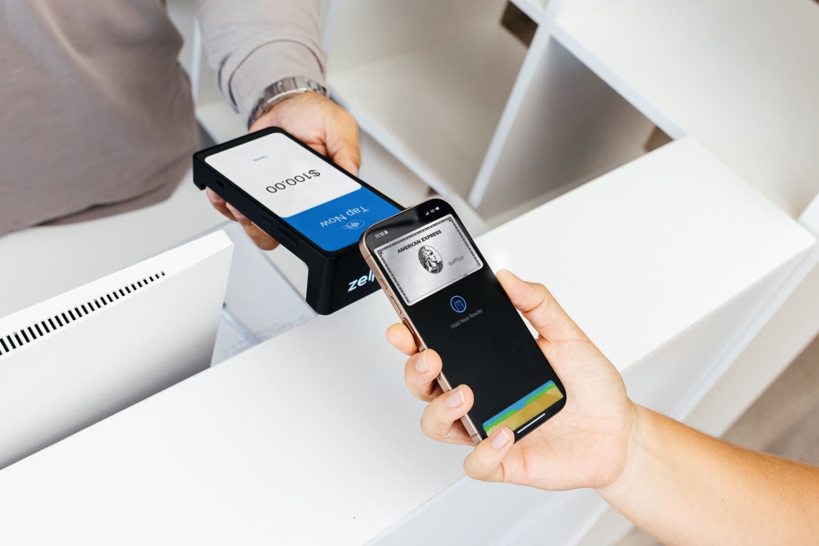 Accepting AMEX payment on Zeller Terminal 2